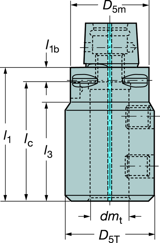 C53912732075 CAPTO ADAPTER - Caliber Tooling