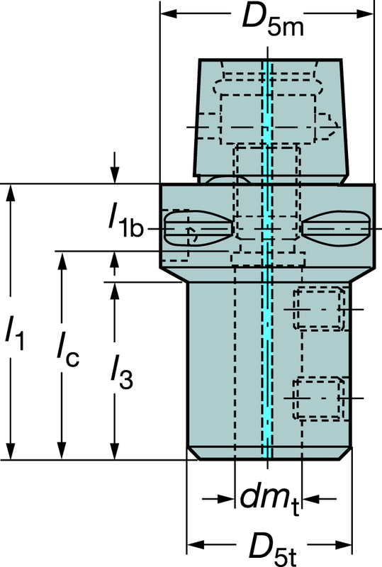 C83912732090 CAPTO ADAPTER - Caliber Tooling