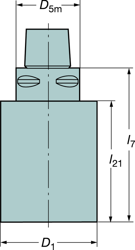 C1039150100200B CAPTO BLANK - Caliber Tooling