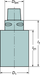 C1039150100200B CAPTO BLANK - Caliber Tooling