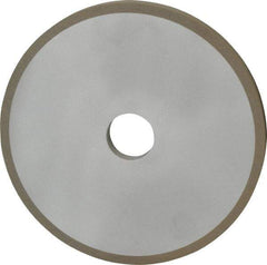 Norton - 7" Diam x 1-1/4" Hole x 1/2" Thick, 120 Grit Surface Grinding Wheel - CBN, Type 1A1, Fine Grade, Resinoid Bond - Caliber Tooling