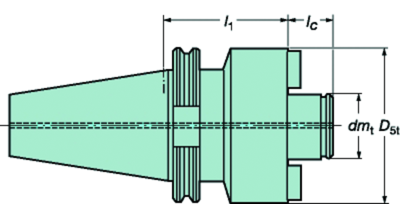 A2F055060080 FACEMILL HOLDER - Caliber Tooling