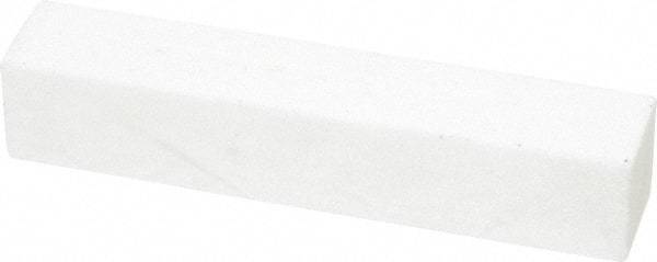 Norton - 150 Grit Aluminum Oxide Square Dressing Stick - 4 x 3/4 x 3/4, Very Fine Grade, Vitrified Bond - Caliber Tooling