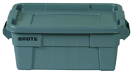 Brute 14 Gallon Tote - Lid snaps tight - Ribbed bottom - Caliber Tooling
