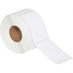 Value Collection - Pack of 4 Rolls, 1000 Labels per Roll, 4" x 6" White Topcoated Facestock Thermal Labels - Caliber Tooling