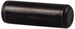 Holo-Krome - 3/8" Diam x 1-1/4" Pin Length 4000 Alloy Steel Oversized Dowel Pin - Black Luster Finish, C 47-58 & C 60 (Surface) Hardness, 1 Beveled & 1 Rounded End - Caliber Tooling