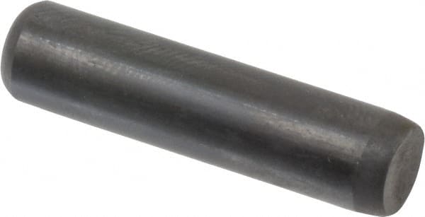 Holo-Krome - 1/4" Diam x 1" Pin Length 4000 Alloy Steel Oversized Dowel Pin - Black Luster Finish, C 47-58 & C 60 (Surface) Hardness, 1 Beveled & 1 Rounded End - Caliber Tooling