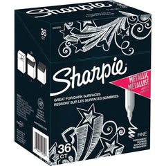 Sharpie - Markers & Paintsticks Type: Permanent Color: Metallic Silver - Caliber Tooling