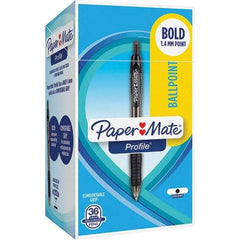 Paper Mate - Pens & Pencils Type: Retractable Gel Color: Black - Caliber Tooling