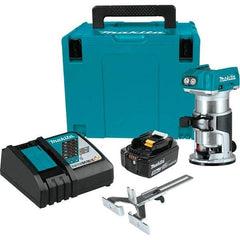 Makita - Electric Routers Collet Size (Inch): 1/4 Router Type: Cordless Compact Router - Caliber Tooling