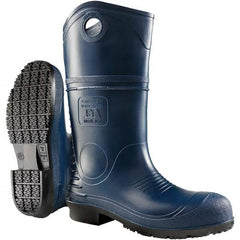 Dunlop Protective Footwear - Unisex 12, (Women's Size 10) Steel Toe PVC Knee Boot - Exact Industrial Supply