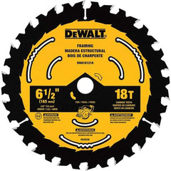 DeWALT - Wet & Dry-Cut Saw Blades   Blade Diameter (Inch): 6-1/2    Blade Material: Tungsten Carbide-Tipped - Caliber Tooling