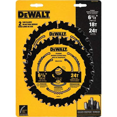 DeWALT - Wet & Dry-Cut Saw Blades   Blade Diameter (Inch): 6-1/2    Blade Material: Tungsten Carbide-Tipped - Caliber Tooling