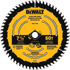 DeWALT - Wet & Dry-Cut Saw Blades   Blade Diameter (Inch): 7-1/4    Blade Material: Tungsten Carbide-Tipped - Caliber Tooling