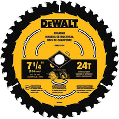 DeWALT - Wet & Dry-Cut Saw Blades   Blade Diameter (Inch): 7-1/4    Blade Material: Tungsten Carbide-Tipped - Caliber Tooling