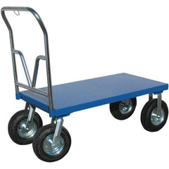 Vestil - 1,500 Lb Capacity Steel Platform Truck - Steel Deck, 30" OAW - Caliber Tooling