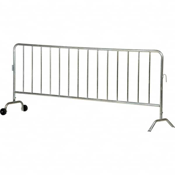 Vestil - Railing Barriers Type: Barricades Length (Inch): 99-11/16 - Caliber Tooling