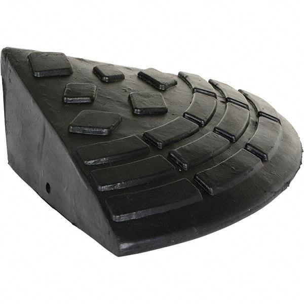 Vestil - 9.68" Long x 9-11/16" Wide, Rubber Rubber Ramp - 4,000 Lb Load Limit - Caliber Tooling