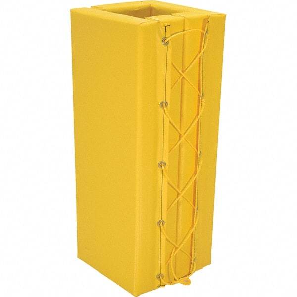 Vestil - 3" High, Column Protector - Fits 8" Columns, Yellow - Caliber Tooling