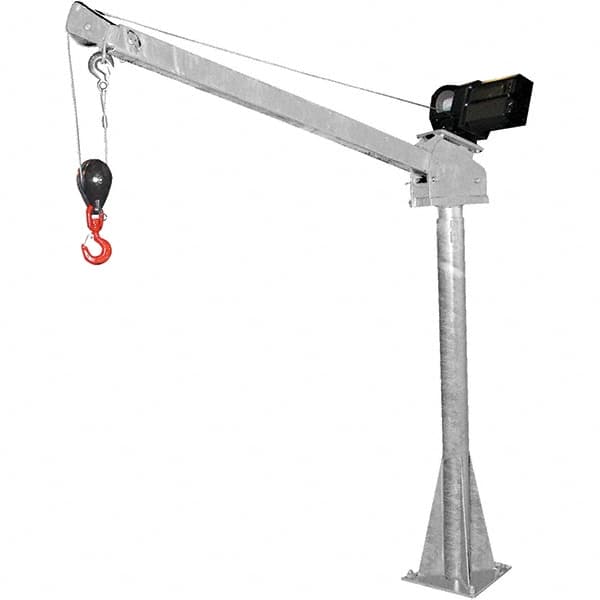 Vestil - 2,000 Lb Load Capacity, Jib Crane - Caliber Tooling