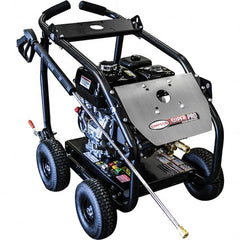 Simpson - Gas, 7.9 hp, 4,000 psi, 3.5 GPM, Cold Water Pressure Washer - AAA Triplex, 50' x 3/8" Hose - Caliber Tooling