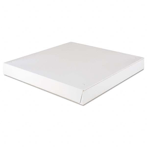 SCT - Paperboard Pizza Boxes,16 x 16 x 1 7/8, White, 100/Carton - Caliber Tooling