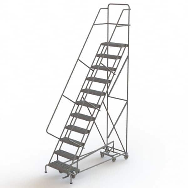 TRI-ARC - Rolling & Wall Mounted Ladders & Platforms Type: All-Directional Ladder Style: Rolling Safety Ladder - Caliber Tooling