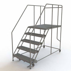 TRI-ARC - Rolling & Wall Mounted Ladders & Platforms Type: Rolling Work Platform Style: Steel Work Platform - Caliber Tooling