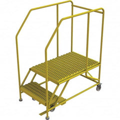 TRI-ARC - Rolling & Wall Mounted Ladders & Platforms Type: Rolling Work Platform Style: Steel Work Platform - Caliber Tooling