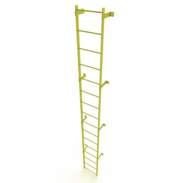 TRI-ARC - Rolling & Wall Mounted Ladders & Platforms Type: Fixed Ladder Style: Safety Cage - Caliber Tooling