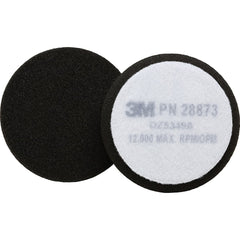 3M - Bonnets & Pads; Overall Diameter (Inch): 3-1/2 ; Product Type: Buffing Pad ; Bonnet/Pad Material: Foam ; Maximum RPM: 12000.000 - Exact Industrial Supply