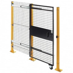 Husky - 4' Wide x 8' High, Sliding Door for Temporary Structures - Caliber Tooling