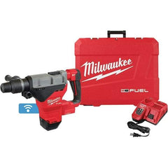 Milwaukee Tool - 18 Volt 1-3/4" SDS Max Chuck Cordless Rotary Hammer - 2900 BPM, 380 RPM, Reversible - Caliber Tooling