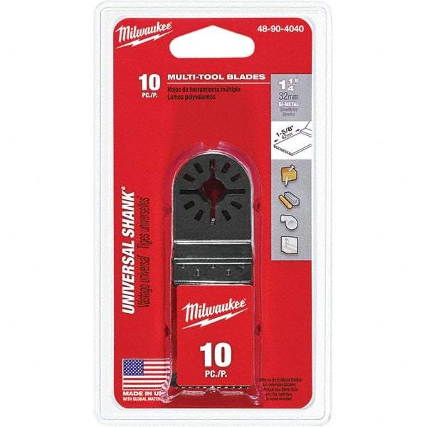 Milwaukee Tool - Rotary & Multi-Tool Accessories Accessory Type: Multi-Material Blade For Use With: Oscillating Tools - Caliber Tooling