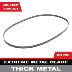 Milwaukee Tool - 2' 11-3/8" x 0.8" x 0.02" 8-10 TPI Bi-Metal Portable Band Saw Blade - Caliber Tooling