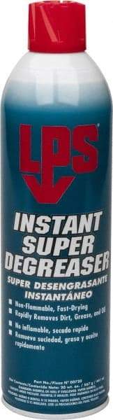 LPS - 20 oz Aerosol Cleaner/Degreaser - Aerosol, Nonchlorinated, Unscented - Caliber Tooling