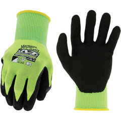 Mechanix Wear - Size XL (10) Nitrile Coated Nylon High Visibility Work Gloves - Caliber Tooling