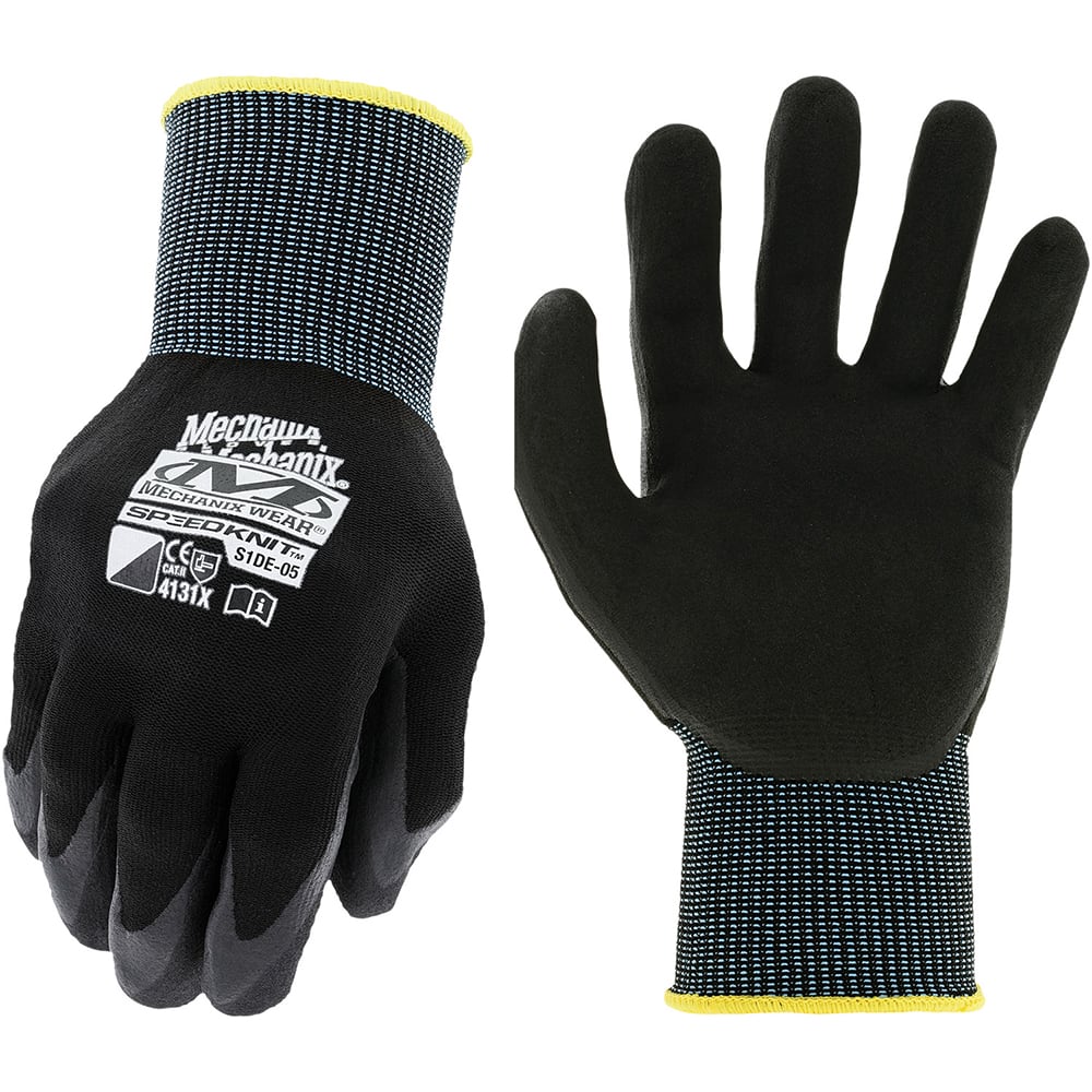 Mechanix Wear - Size L (9) Nitrile Coated Nylon Work Gloves - Caliber Tooling