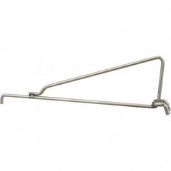 Marlin Steel Wire Products - Pegboard Hooks Type: Single Vertical End Hook Projection: 8-3/4 (Inch) - Caliber Tooling