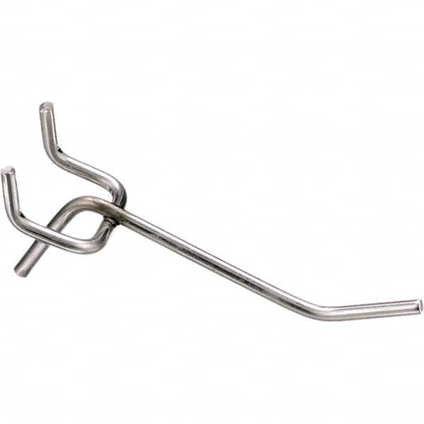 Marlin Steel Wire Products - Pegboard Hooks Type: Single Vertical End Hook Projection: 12-1/4 (Inch) - Caliber Tooling