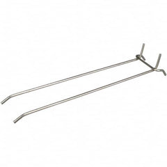 Marlin Steel Wire Products - Pegboard Hooks Type: Double Vertical End Hook Projection: 8-27/32 (Inch) - Caliber Tooling