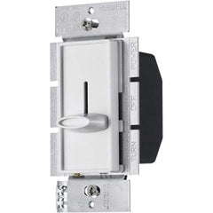 Hubbell Wiring Device-Kellems - 1 Pole, 120 VAC, 5 Amp, Residential Grade Slide Switch Dimmer Switch - Caliber Tooling