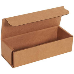 Made in USA - Pack of (50), 3" Wide x 8" Long x 2" High Corrugated Shipping Boxes - Caliber Tooling