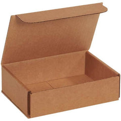 Made in USA - Pack of (50), 5" Wide x 8" Long x 2" High Corrugated Shipping Boxes - Caliber Tooling