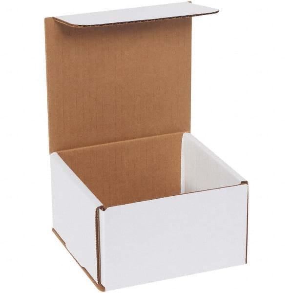 Made in USA - Pack of (50), 5" Wide x 5" Long x 3" High Corrugated Shipping Boxes - Caliber Tooling