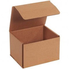 Made in USA - Pack of (50), 5" Wide x 6" Long x 4" High Corrugated Shipping Boxes - Caliber Tooling