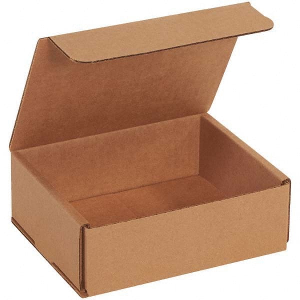 Made in USA - Pack of (50), 5" Wide x 6" Long x 2" High Corrugated Shipping Boxes - Caliber Tooling