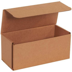 Made in USA - Pack of (50), 4" Wide x 9" Long x 4" High Corrugated Shipping Boxes - Caliber Tooling