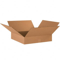 Made in USA - Pack of (25), 18" Wide x 18" Long x 3" High Corrugated Shipping Boxes - Caliber Tooling