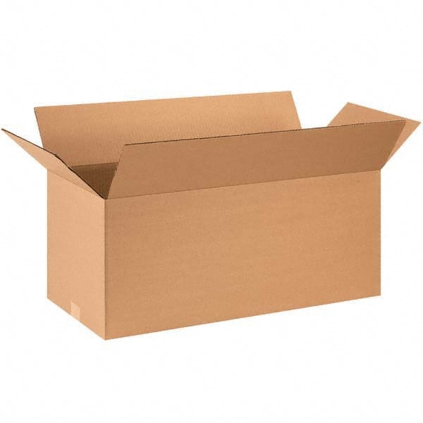 Made in USA - Pack of (20), 12" Wide x 28" Long x 12" High Corrugated Shipping Boxes - Caliber Tooling